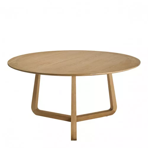 Table MAXINE ronde en chêne clair - ø 150 cm