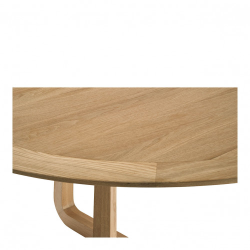 MAXINE round table in light oak - ø 150 cm