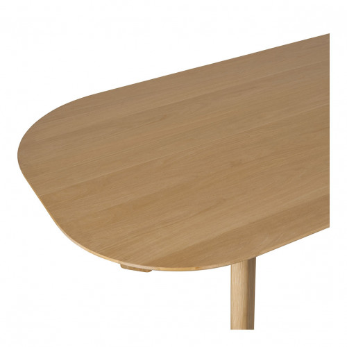 SIMONA table in light oak - 220 x 110 x 75 cm