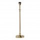 Pied de lampe JULIETTE en métal doré - ø 16 x 57 cm