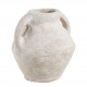 Vase amphore décoratif CALISTA en papier maché - ø 30 x 30 cm