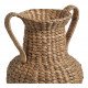 Vase amphore décorative OASIS en osier - Grand modèle - H. 40 cm