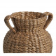 Vase amphore décorative OASIS en osier - Petit modèle - H. 26 cm