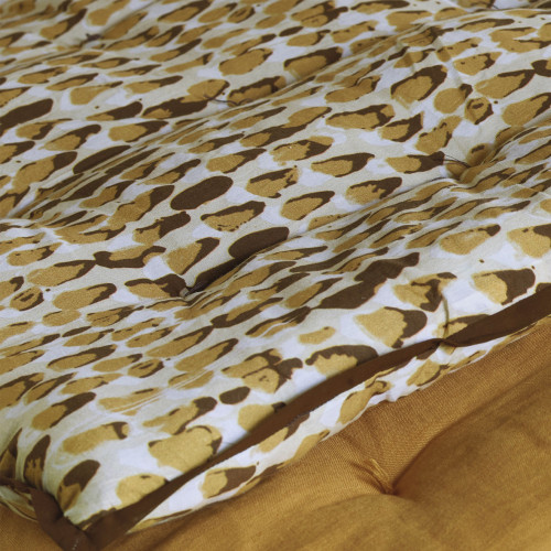 Futon BETTINA - 180 x 80 cm - Safran