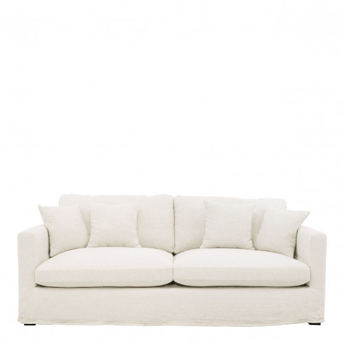 ANGIE Sofa in linen - White