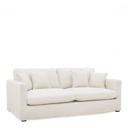 ANGIE Sofa in linen - White