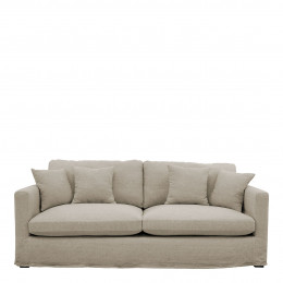 ANGIE Sofa in linen - Beige