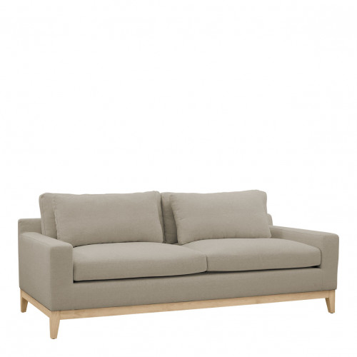 LÉONORE Sofa in linen - Beige
