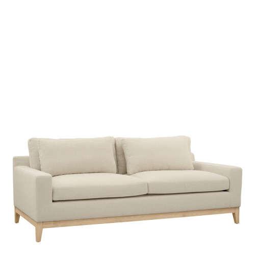 LÉONORE Sofa in mixed linen - Ecru