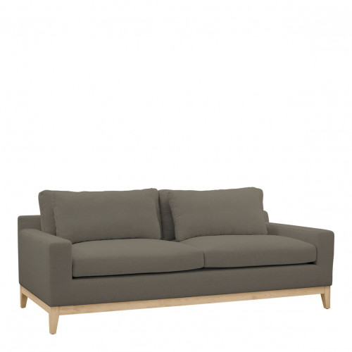 LÉONORE Linen Sofa - Taupe