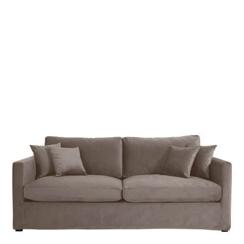ANGIE Sofa in Velvet - Taupe