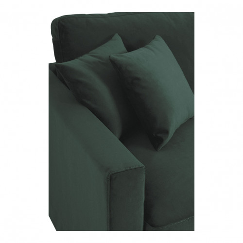 ANGIE Sofa in Velvet - Forest Green