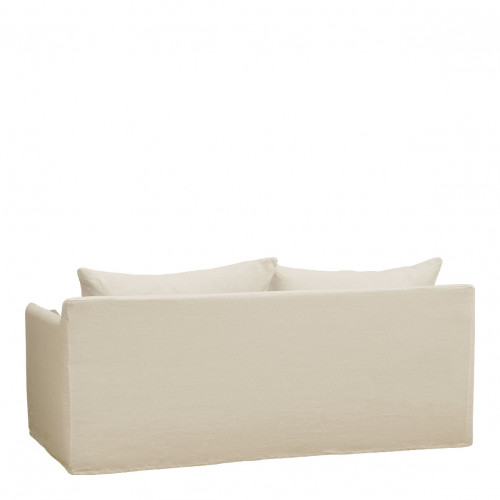 GABRIEL sofa in mixed linen - Ecru