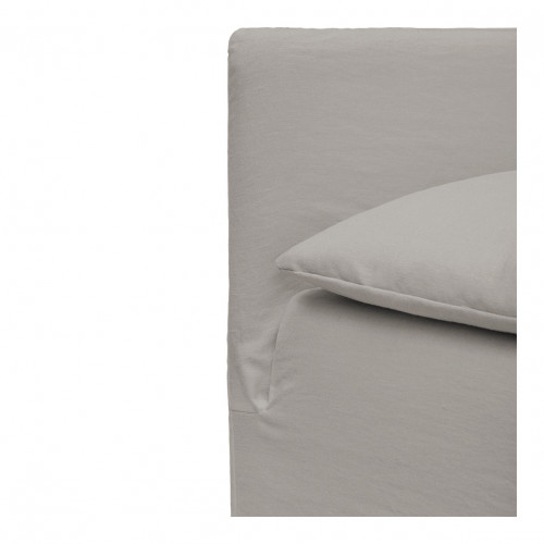 GABRIEL Sofa in linen blend - Light gray