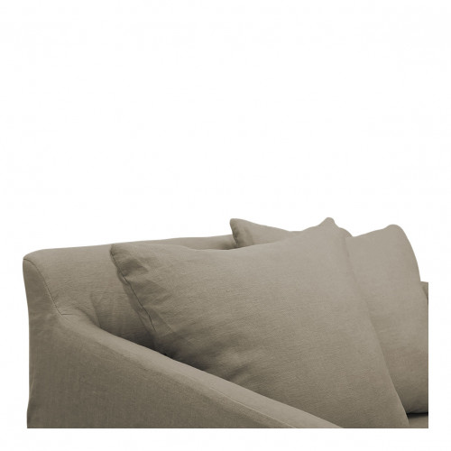 GABRIEL Armchair in Linen - Beige