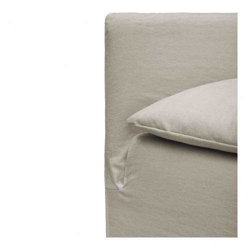 GABRIEL Armchair in Linen Blend - Natural