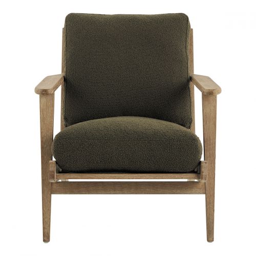 Fauteuil JULES bouclette - Kaki