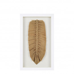 LEAF wall decoration - Terracotta