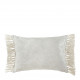 Housse de coussin PAULA en velours irisé - Blanc - 60 x 40 cm