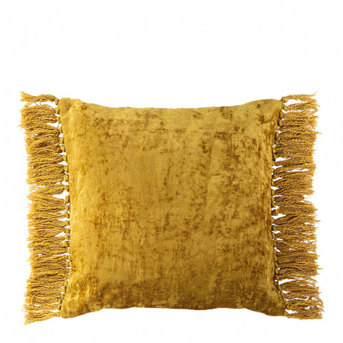 PAULA Cushion Cover in Iridescent Velvet - Bronze - 50 x 50 cm