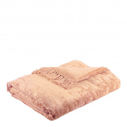 PAULA Futon in Iridescent Velvet - 180 x 80 cm - Pink