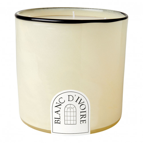 Scented Candle in Cream Glass - Jardin de Néroli - Large Size - 1.5 kg