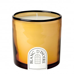 Amber Glass Scented Candle - Wild Cedar - Small Size - 340 g