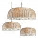 Suspension JOSÉPHINE en rotin - Grand modèle - ⌀ 86 cm