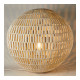 Lampe SPHÈRE en jute - Grand modèle - ø 70 cm