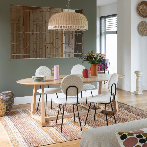 JOSÉPHINE Rattan Pendant Light - Small Size - ⌀ 51 cm