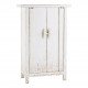 Buffet BAO en orme recyclé - Blanc