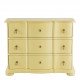 Commode CARLOTTA - Petit modèle - Jaune pastel