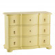 Commode CARLOTTA - Petit modèle - Jaune pastel