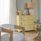 Commode CARLOTTA - Petit modèle - Jaune pastel