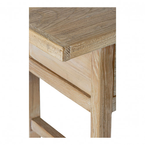 BAO Console with 2 Drawers in Recycled Elm - Natural