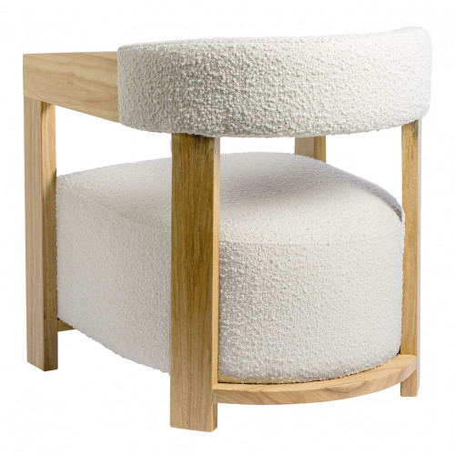 ARSÈNE Armchair in Bouclé - Cream