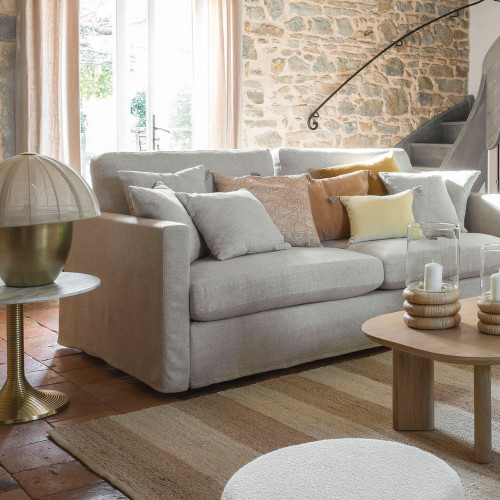 SOLINA Cotton Cushion Cover - Pink - 50 x 50 cm