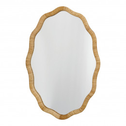 LOLA Mirror in rattan - H. 90 cm