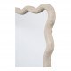 Miroir LUMIA en bois blanchi - H. 100 cm