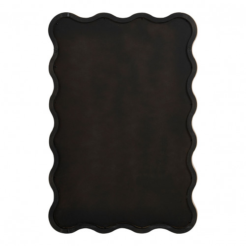 Miroir LUMIA en bois blanchi - H. 100 cm