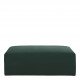 Pouf LOU en velours de coton pour canapé LOU - Vert forêt