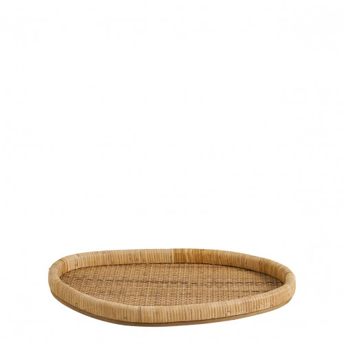 Set of 3 GALIA rattan trays