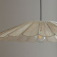 Suspension MARGUERITE en jute blanche et métal - ø 90 cm