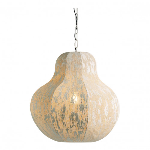 SORA pendant light in fabric and metal - Cream - ø 60 x 56 cm