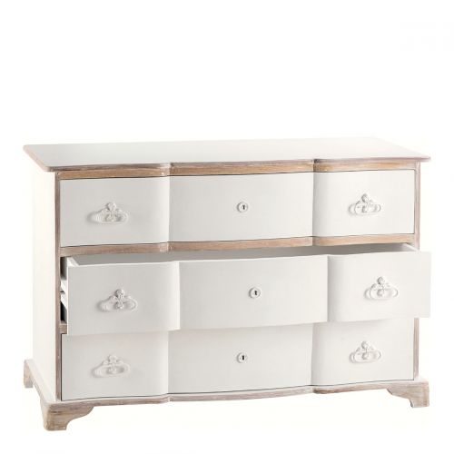 SOPHIE White Chest of Drawers