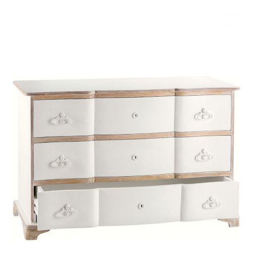 SOPHIE White Chest of Drawers