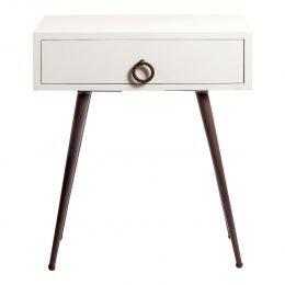 Chevet LOLA blanc