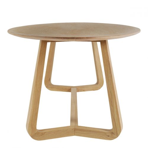 MAXINE table in light oak - 230 x 76 x 110 cm