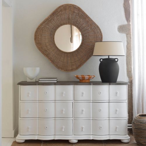 Commode CARLOTTA blanc - Grand modèle Commode CARLOTTA blanc - Grand modèle