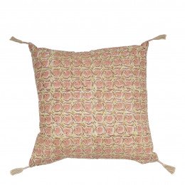 copy of  Coussin FLORA coton - Rose